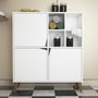 Hanah Home Pulse - Armario multiusos Blanco